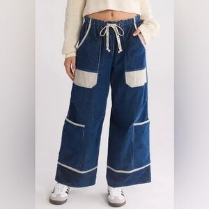 We The Free (NWT) Free People Amethyst Wide-Leg Pull-On Jeans Size XS